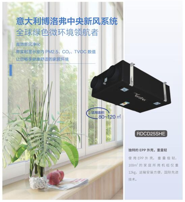 開學季！意大利BROFER(博洛弗)教你如何選好新風系統(tǒng)