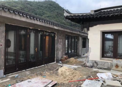 四合院與鋁合金仿古門窗，會不會天造地設的一對?