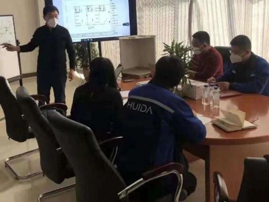 品牌活動|惠達瓷磚營銷中心開展工程渠道開拓培訓會