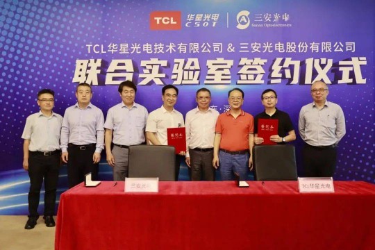 三安光電聯(lián)姻TCL華星，合力開發(fā)Micro LED