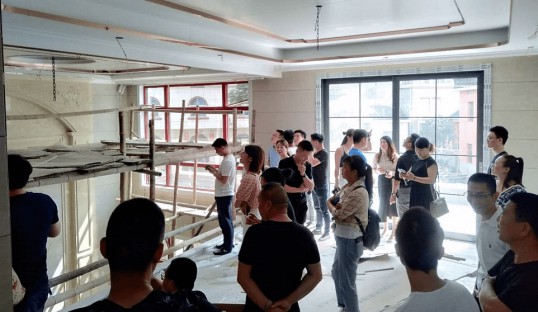 第五期寶仕龍定制吊頂全國游學(xué)會在江西德興舉行